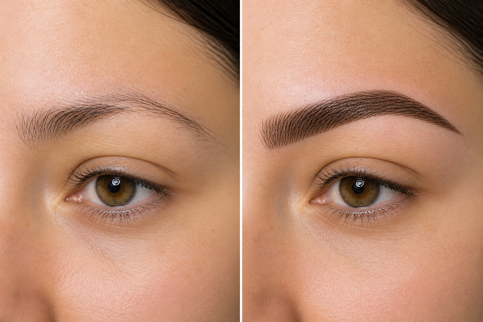 Reconstruction sourcils clairsemés